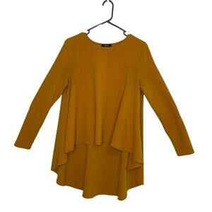 women's medium tunic blouse high low business casual lightweight versatile